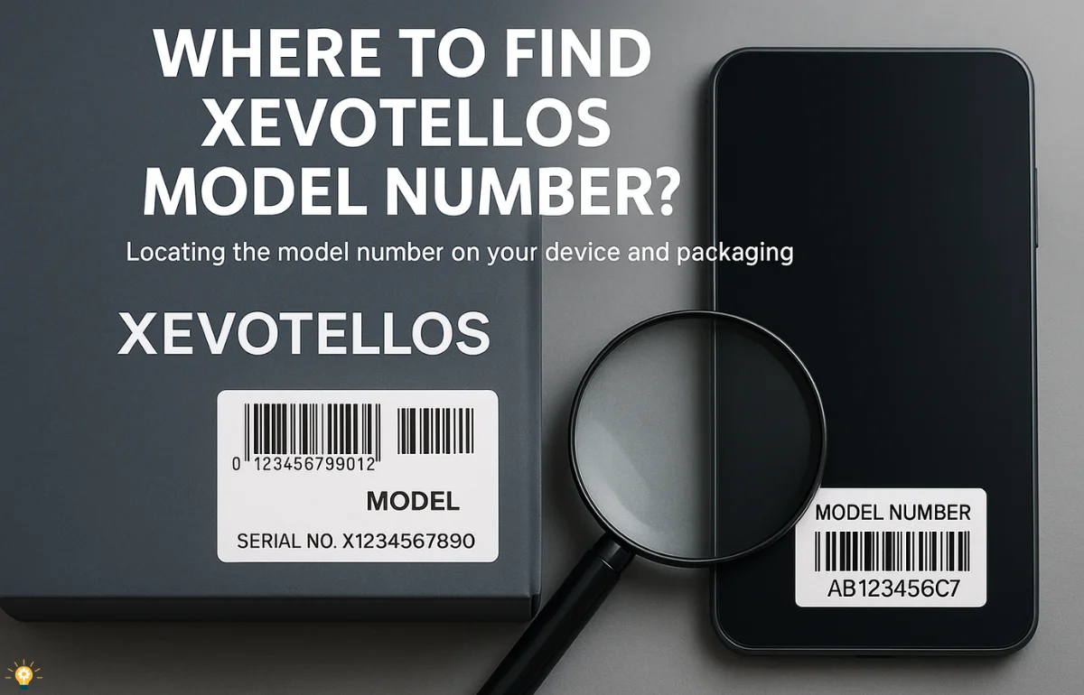 Where to Find Xevotellos Model Number?
