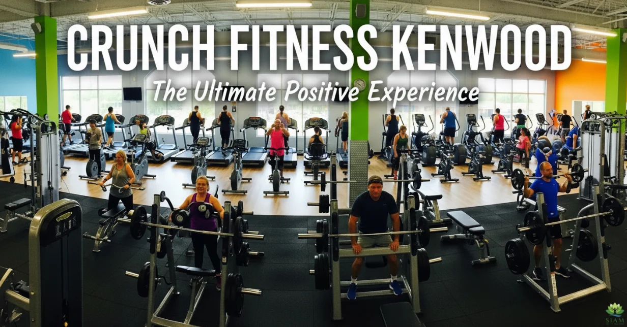 Bright interior of Crunch Fitness Kenwood gym showing cardio machines, weight training equipment, and members exercising – Crunch Fitness Kenwood