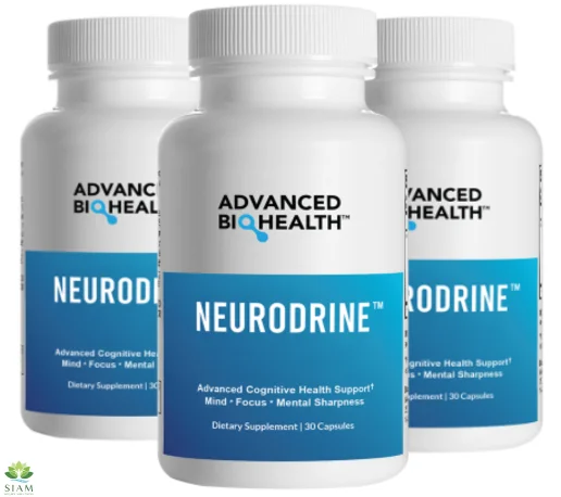 Neurodrine brain health supplement – enhances memory, focus, and cognitive function with natural ingredients.