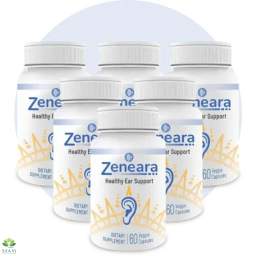 Zeneara Healthy Ear Support – Natural Tinnitus Relief Supplement Bottles